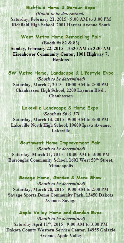 HomeShowSchedule